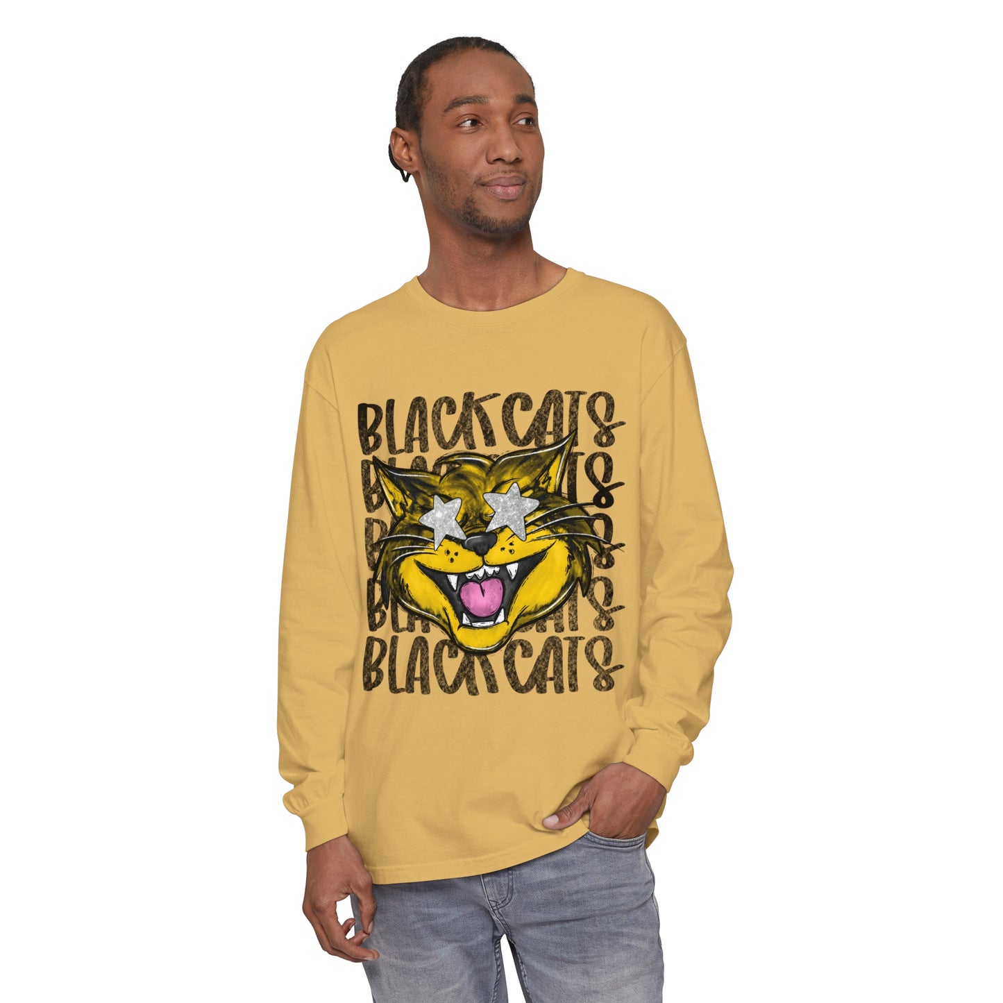 Blackcats trendy Long Sleeve T-Shirt