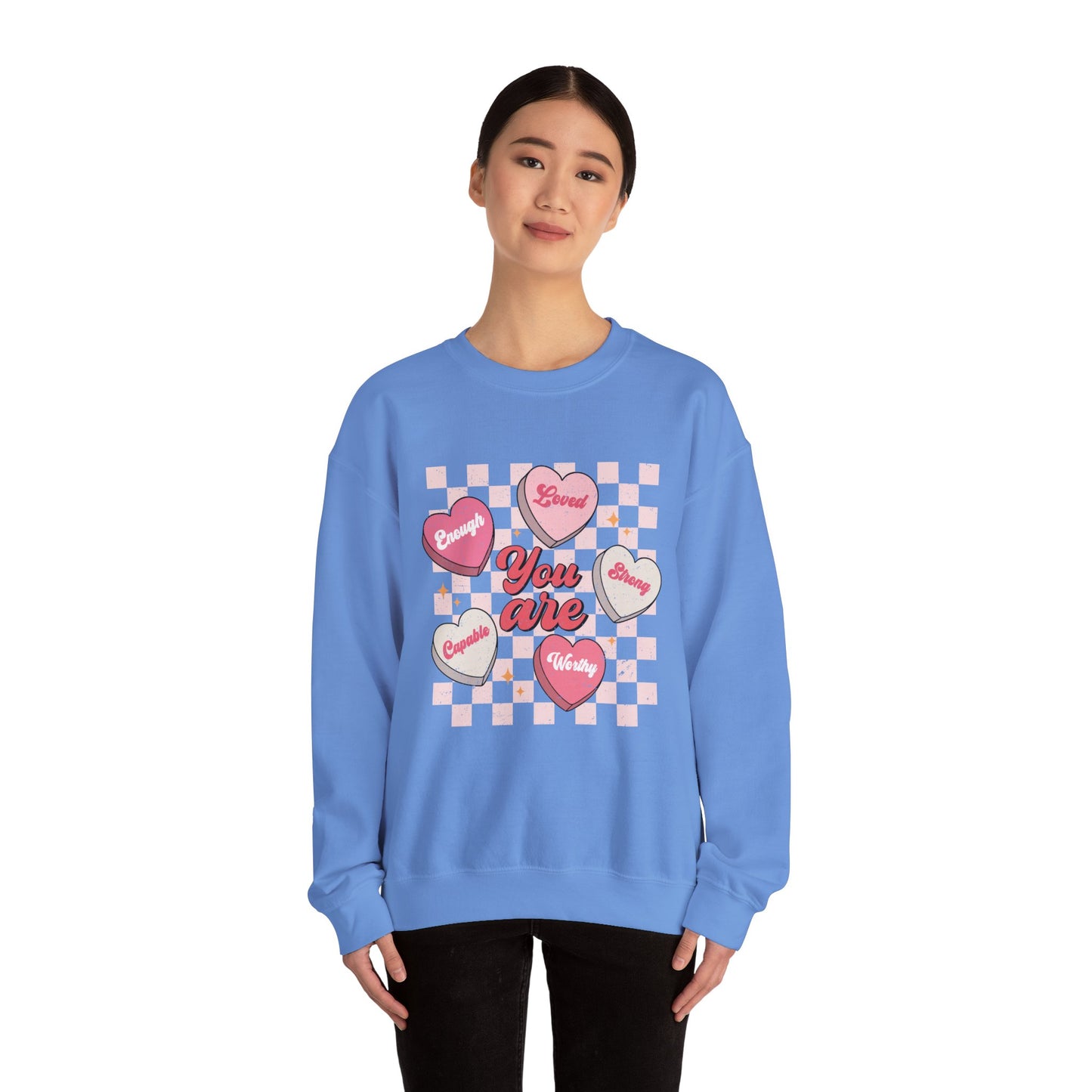 Adult valentine  Sweatshirt