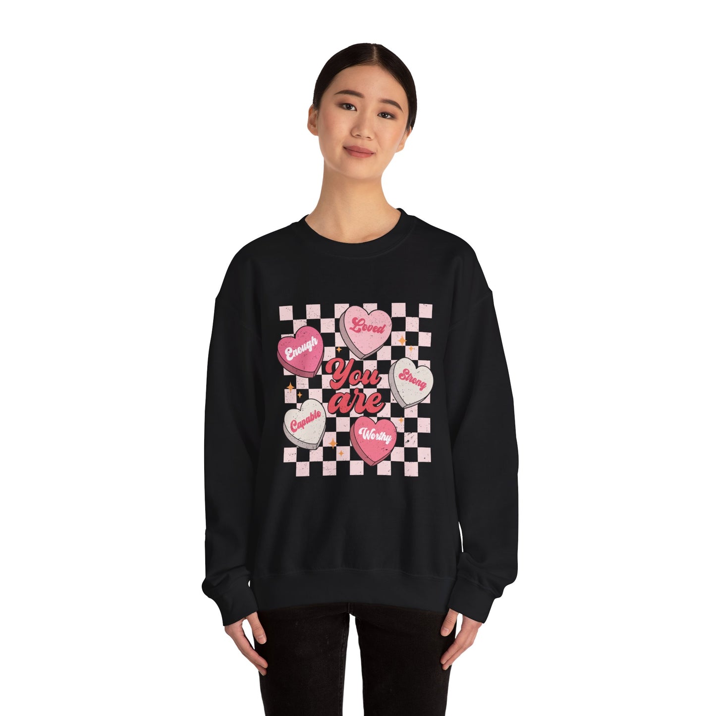 Adult valentine  Sweatshirt