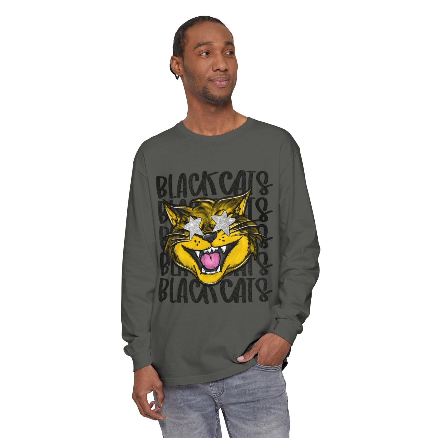 Blackcats trendy Long Sleeve T-Shirt